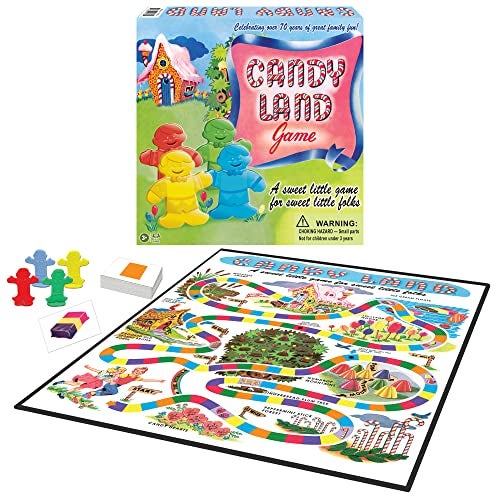 Winning Moves لعبة وينينغ موفز كاندي لاند بمناسبة الذكرى 65، متعددة الألوان (1189) 2-4 لاعبين - Image 1