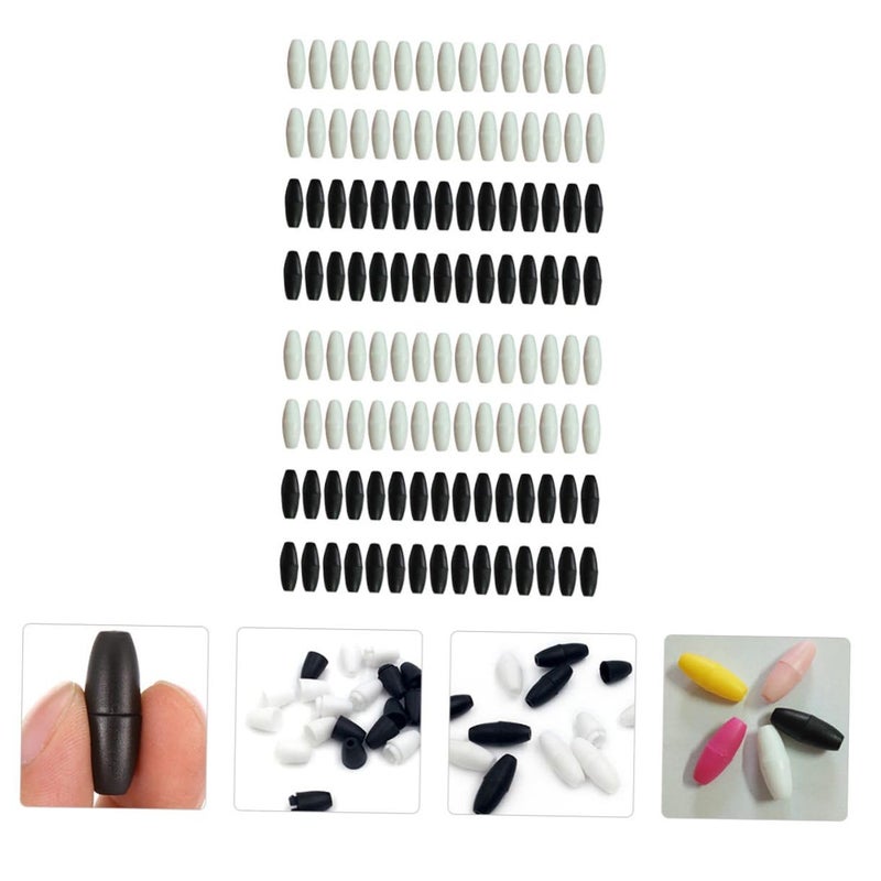 100 Pcs Plastic Breakaway Clasps Barrel Connectors For Jewelry Making Lanyard Bracelet Necklace - Image 5