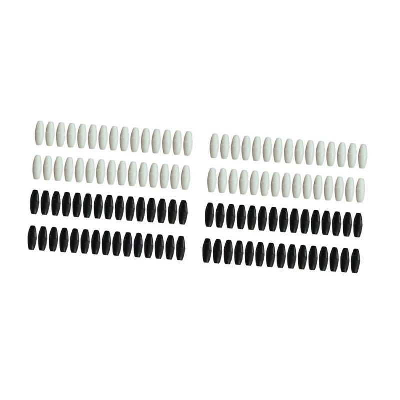 100 Pcs Plastic Breakaway Clasps Barrel Connectors For Jewelry Making Lanyard Bracelet Necklace - Image 2