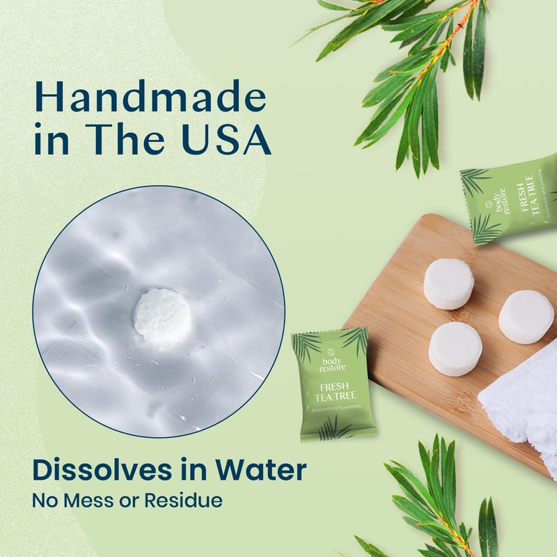 Body Restore Shower Steamers Aromatherapy 15 Pack - Easter Basket Stuffers, Relaxation Birthday Gifts for Mom, Dad, Best Friend, Travel Essentials, Stress Relief, Self Care - Essence - Image 4