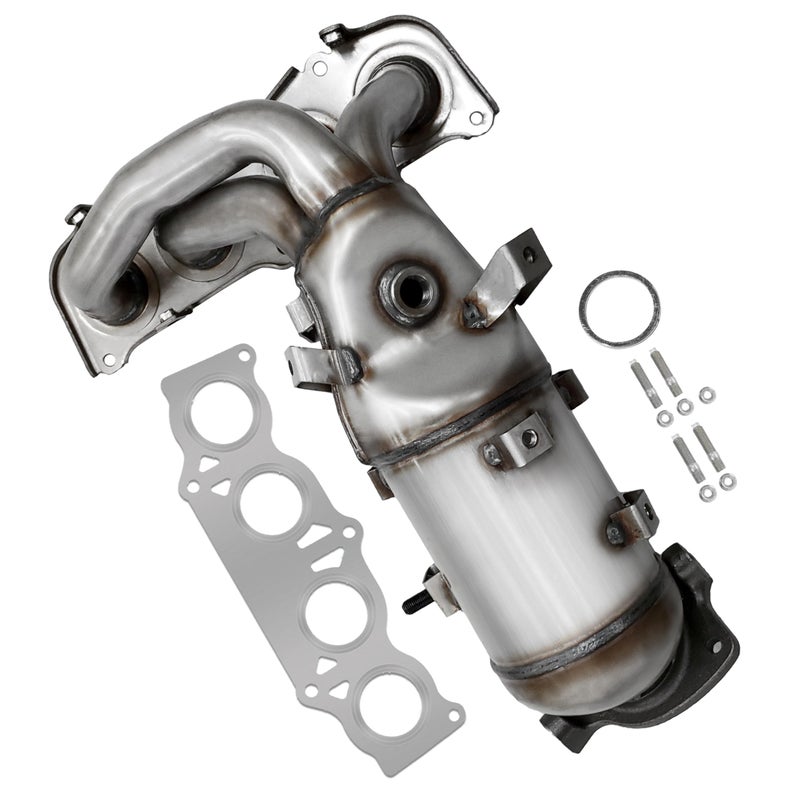 JT Exhaust Catalytic Converter Compatible with Toyota Camry Solara 24L 2002 2003 2004 2005 2006 EPA CompliantStandard EPA Grade