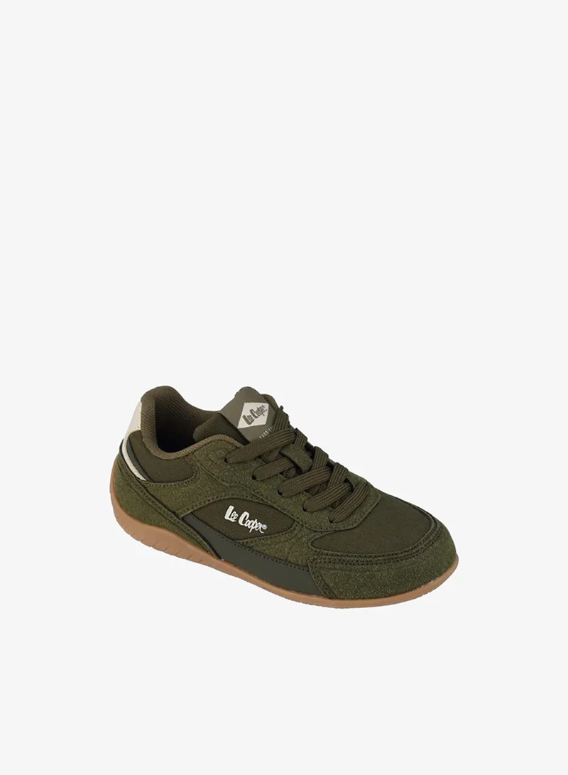 لي كوبر Boys Lace-Up Ankle School Sneakers