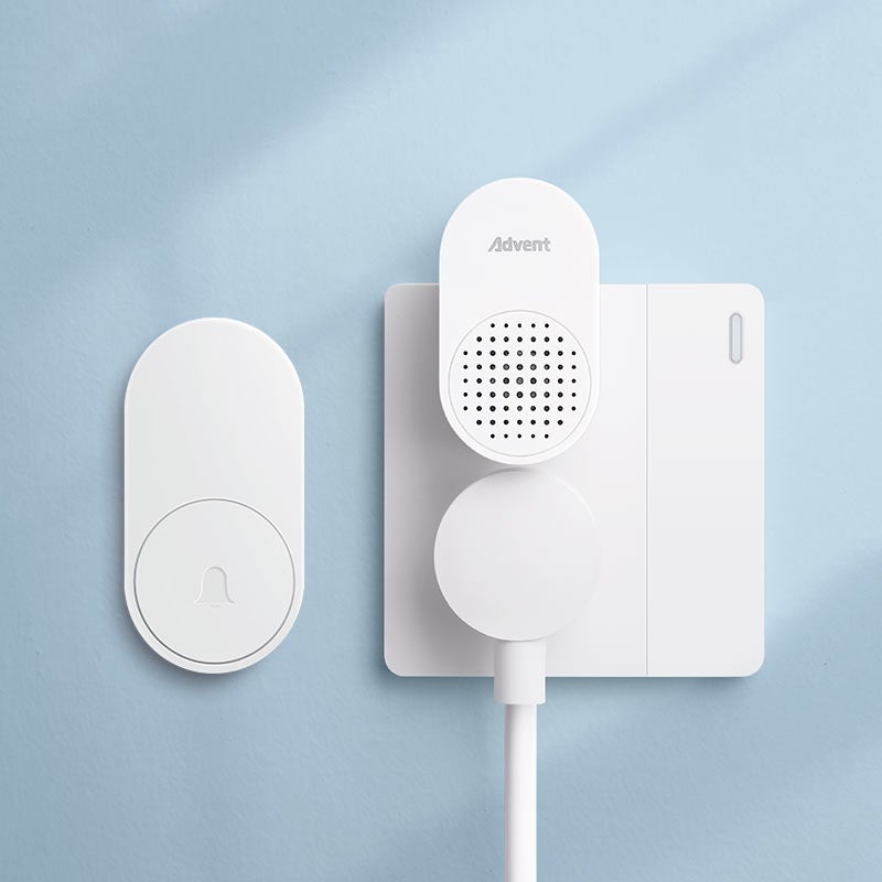 JD Jing Zao Advent Doorbell, No Battery Required, Self-Powered Wireless Doorbell, Waterproof Home Call Button FL-313 - Image 1