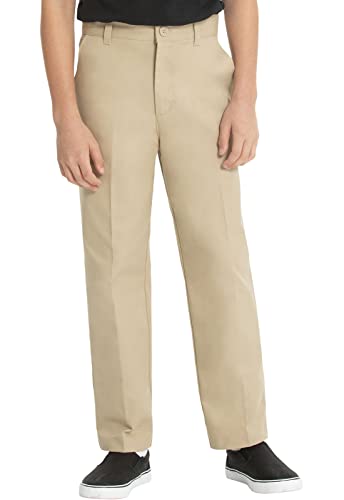 Classroom School Uniforms Big Boys Flat Front Pant, Khaki, 8 - Image 4