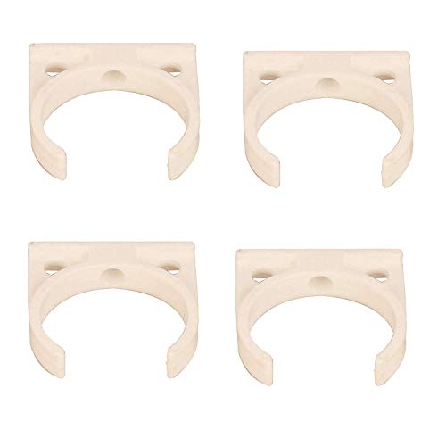 SHAPURE Plastic RO Water Purifier Clamps and Clips Compatible with All Water Purifier (X-Clamp 2.5 x 2.5 Inch, X-Clamp 2 x 2.5 Inch, C-Clamp 2.5 Inch, Pack of 12, White) - Image 2