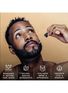 Striking Viking Striking Viking Vanilla Beard Oil for Men - Naturally Derived Conditioner with Argan & Jojoba Oils for Softening, Moisturizing and Growth (2 Oz)  - Image 2