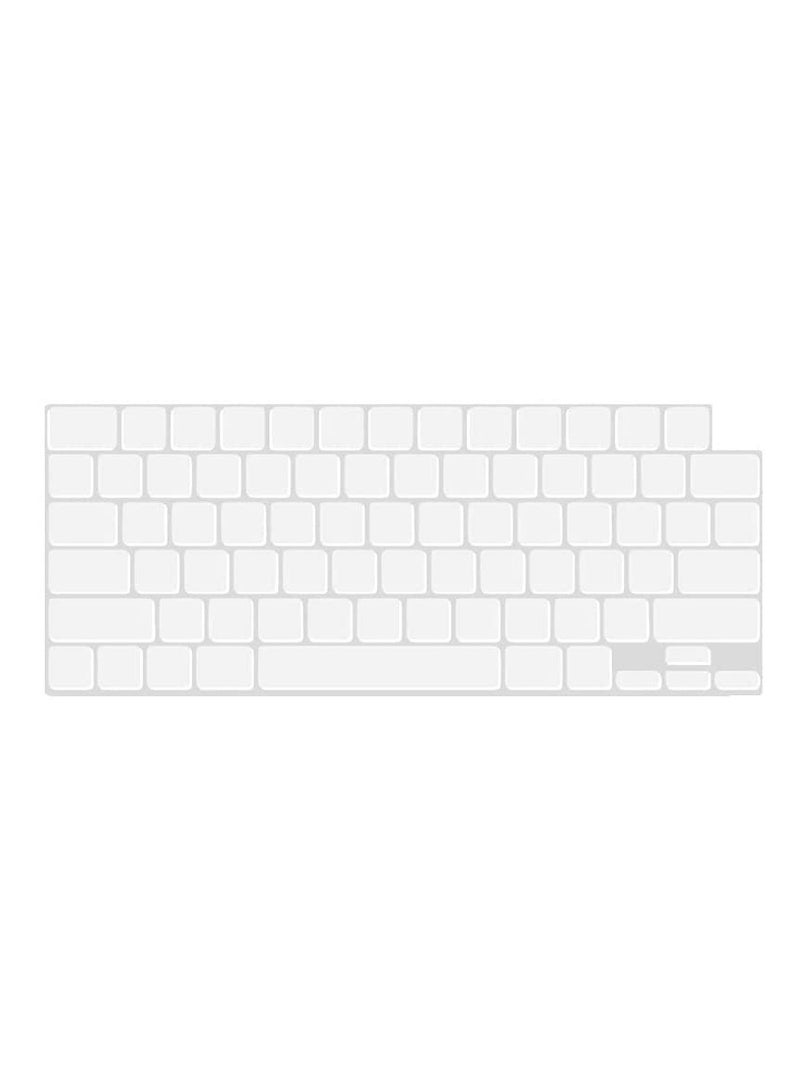 أمم US Layout Skin Keypad Cover Compatible for MacBook New Air 13.6 inch 2022 M2 Chip Liquid Retina/MacBook Pro 14 inch 2022 M1 Pro/M1 Max A2442 and MacBook Pro 16 inch 2022 M1 Pro/M1 Max A2485 Clear - Image 5