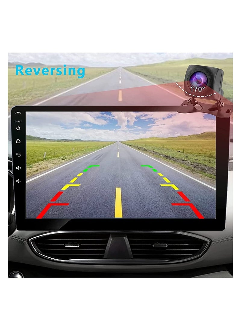 SHEZA STAR - 9 Inch Android Screen For Car 4GB RAM 64GB Memory Support Apple Carplay Android Auto Full HD IPS Touch Screen Display built In Bluetooth USB Radio WiFi PlayStore Night Vision Camera included - Image 1
