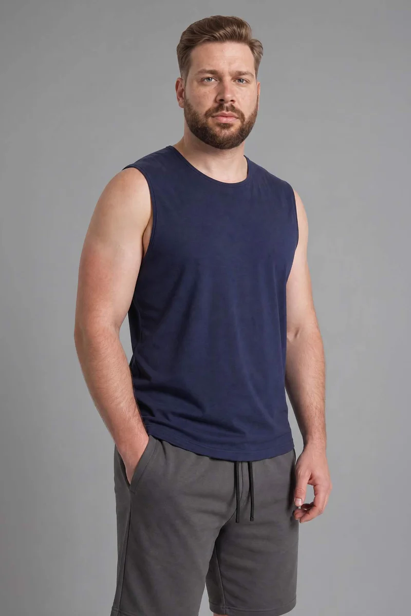 DeFacto Boxy Fit Crew Neck Sleeveless Tank Top