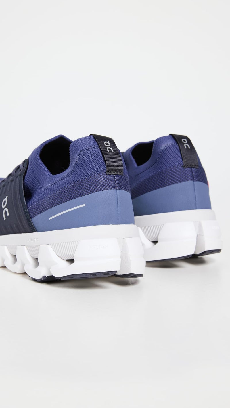 On Men's Cloudswift 3, Denim/Midnight, Blue, 7.5 Medium US - Image 3