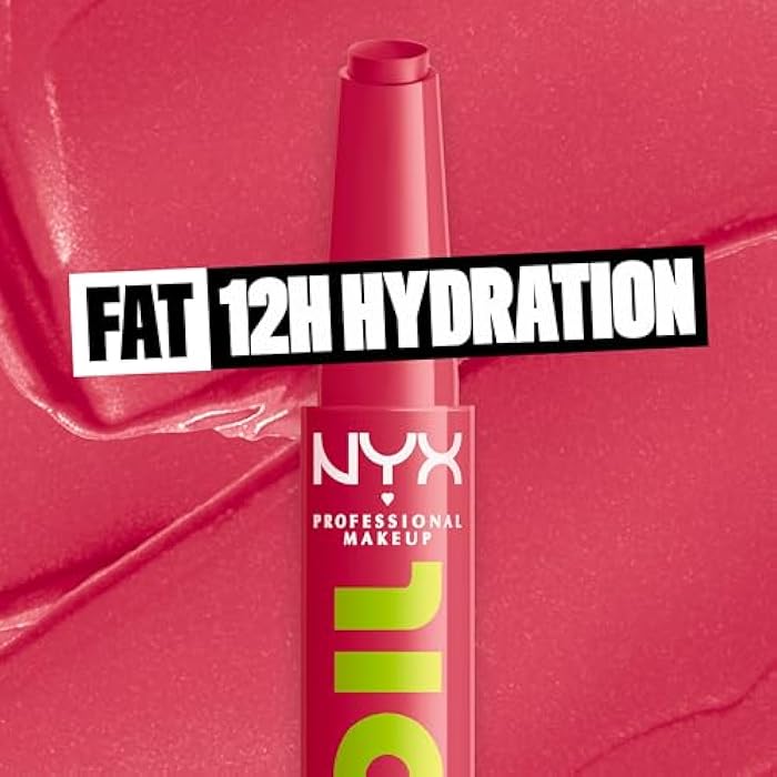 NYX PROFESSIONAL MAKEUP FAT OIL SLICK CLICK SHINY LIP BALM - DOUBLE TAP - Image 3