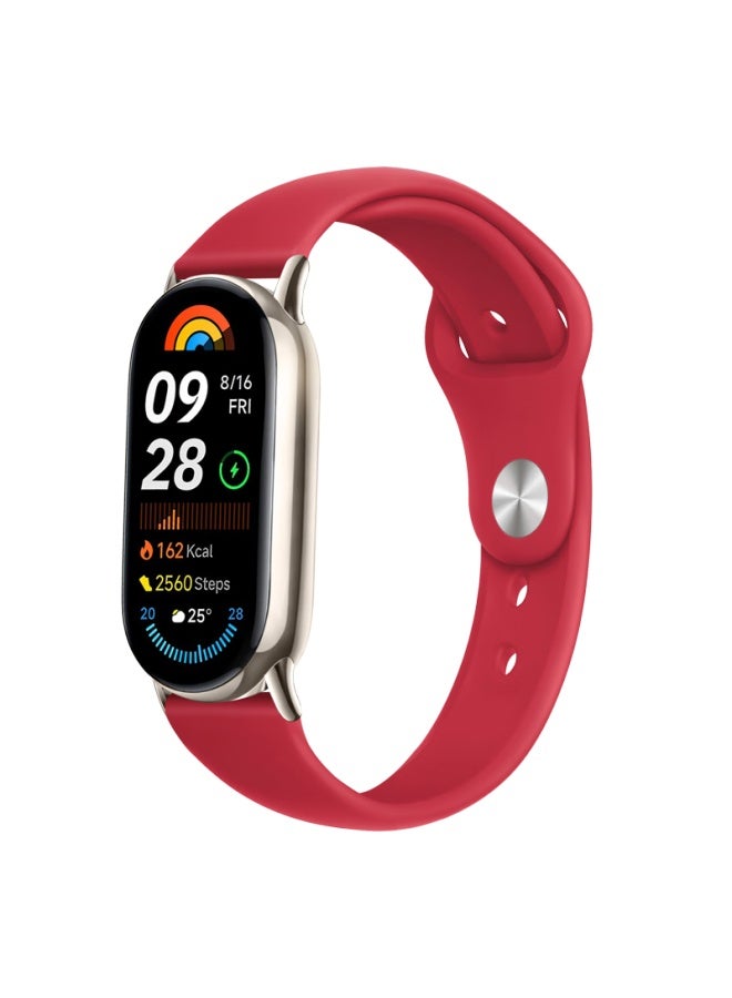 Xiaopijiang Compatible With Xiaomi Band 10 Strap, Suitable For Xiaomi 9/8 Fitness Tracker Wristband, Standard Version Nfc Version Universal Xiaomi Band 8/9 Strap, Breathable Sports Tracker Replacement Strap