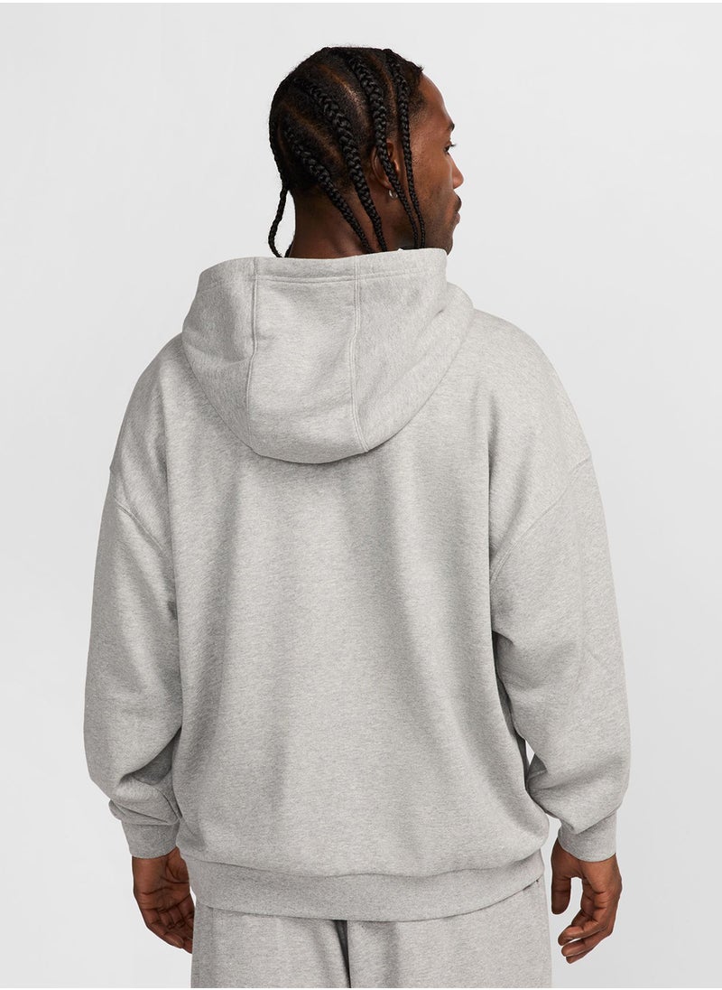 Nike Club Fitted Oversized Hoodie  - Image 2