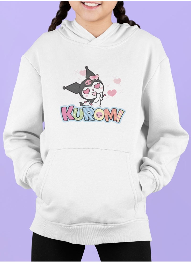 ZOOM - Kuromi Love Hoodie Kids - Image 1