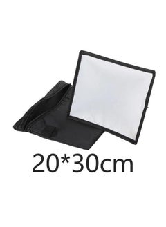 Generic Fit for DSLR Camera Universal External Flash Cover Fill Light Portable Mini Softbox Roof Flash 20X30cm Soft Cover  - Image 2