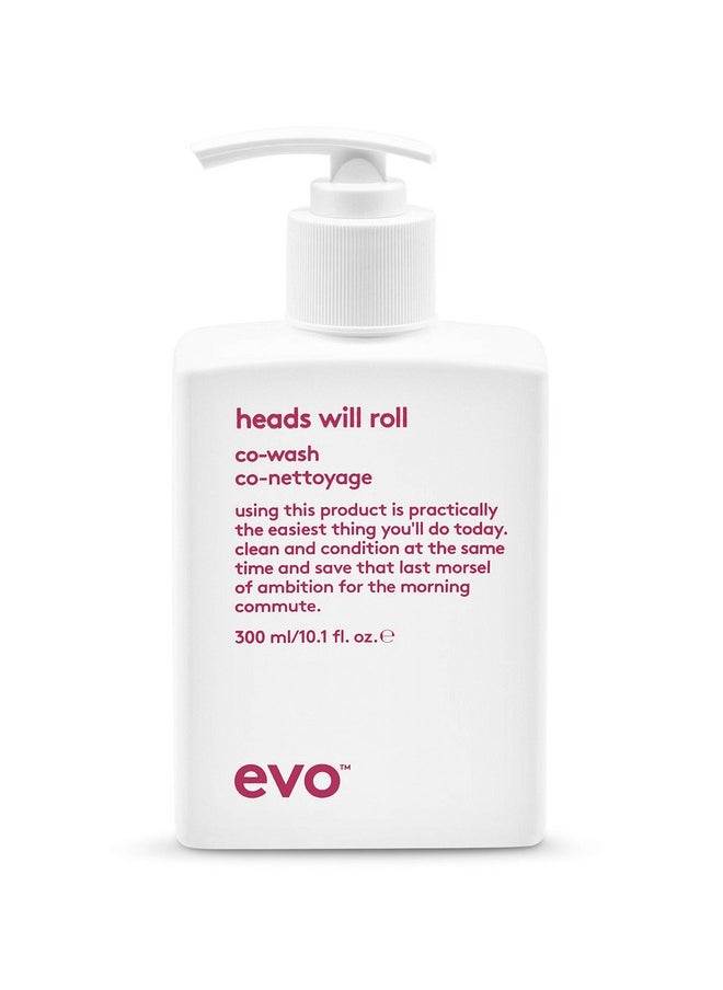 EVO Heads Will Roll Cleansing Conditioner For Curly Hair Moisturizing Curl Defining & Frizz Eliminating 300Ml / 10.1Fl.Oz  - Image 1