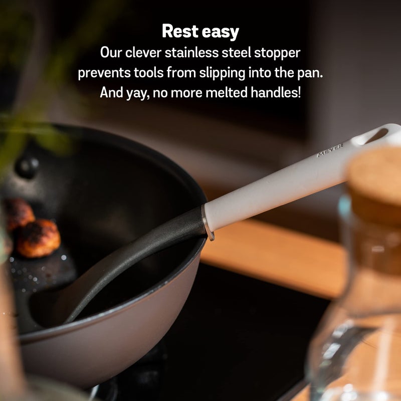 Meyer Tools and Gadgets Kitchen/Cooking Utensils Set, 6 Piece, Matte Black - Image 3