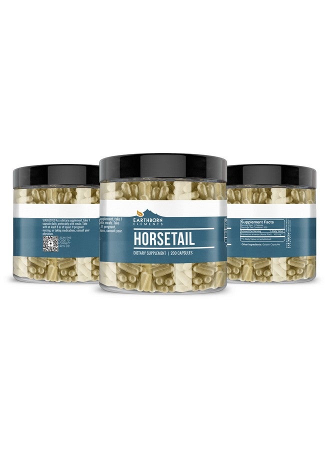 Earthborn Elements Horsetail 200 Capsules, Pure & Undiluted, No Additives - Image 4