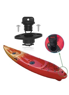 Y&D Kayak Drain Plug Kit Boat Scupper Plugs Thread Bung for Canoe with Screws Hardware, Stoppers Fits Most  - Image 1
