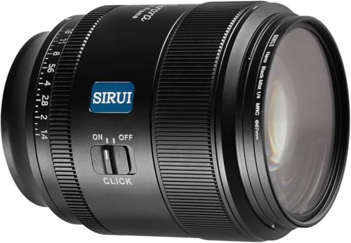 SIRUI Aurora 85mm F14 Full Frame Auto Focus Lens Telephoto Prime Portrait Lens for E Mount Cameras Black - Image 3