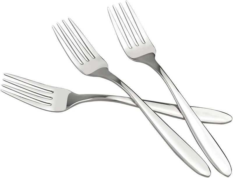 Ramddy 18/10 Stainless Steel Salad Fork, 12-Piece, 7-Inch - Image 1