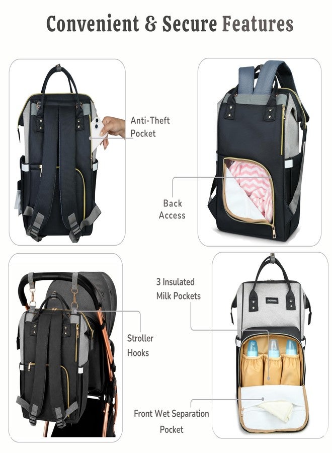 MAMMA Diaper Bag for Mothers for Travel | Baby Bag for Mother Travel, Diaper Bags for Mom and Hospital Bag for Delivery Women Includes Small Diaper Handbag for Day Outings with 9 Month Warranty - Image 5