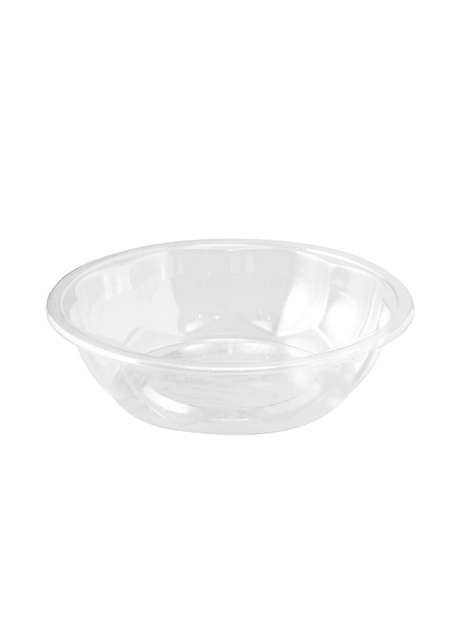 Restaurantware أوعية سلطة قابلة للتصرف سعة 8 أونصات من ثيرمو تيك، 500 وعاء دائري - تتجنب التشققات والتسريبات، مستدام، أوعية سلطة بلاستيكية شفافة، للأطعمة الباردة، الأغطية تباع بشكل منفصل - Image 1