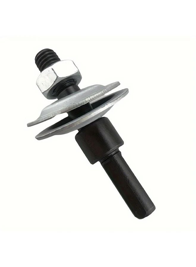 2Pcs Black Drill to Grinding Wheel Spindle Converter for Polishing and Cutting Concrete Granite Stone - Image 3