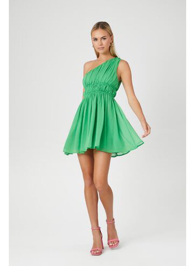 FOREVER 21 One-Shoulder Mini Dress - Image 4