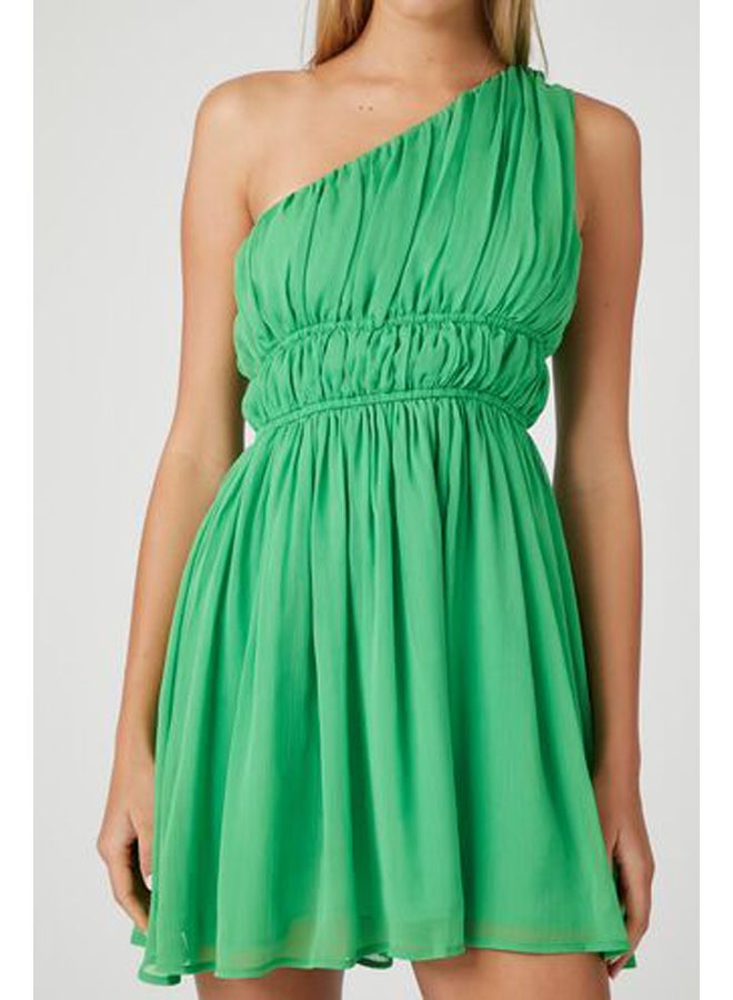 FOREVER 21 One-Shoulder Mini Dress - Image 5