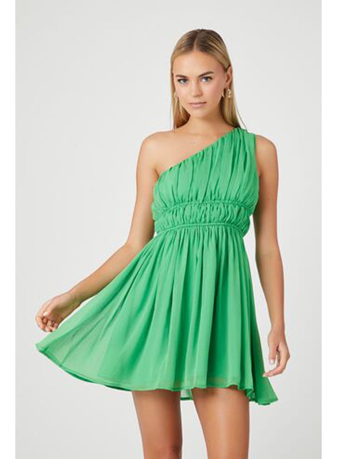 FOREVER 21 One-Shoulder Mini Dress - Image 1
