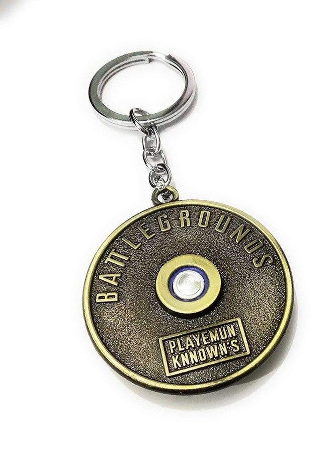 VIEN Revolving PUBG Game Military Bag pubg mobile Armor Gamer Design-1PC Key Chain (GOLD) - Image 4