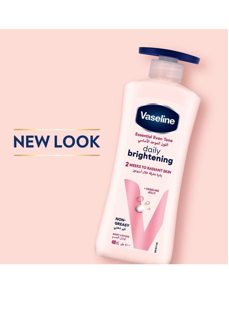 فازلين فازلين، تفتيح يومي أساسي متساوي اللون، 400 مل - Image 2