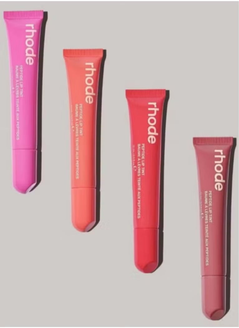 rhode - Peptide Lip Tint (PEACH PIT) + Summer Lip Case Case for iPhone (PEACH PIT) - Limited Edition - Image 1