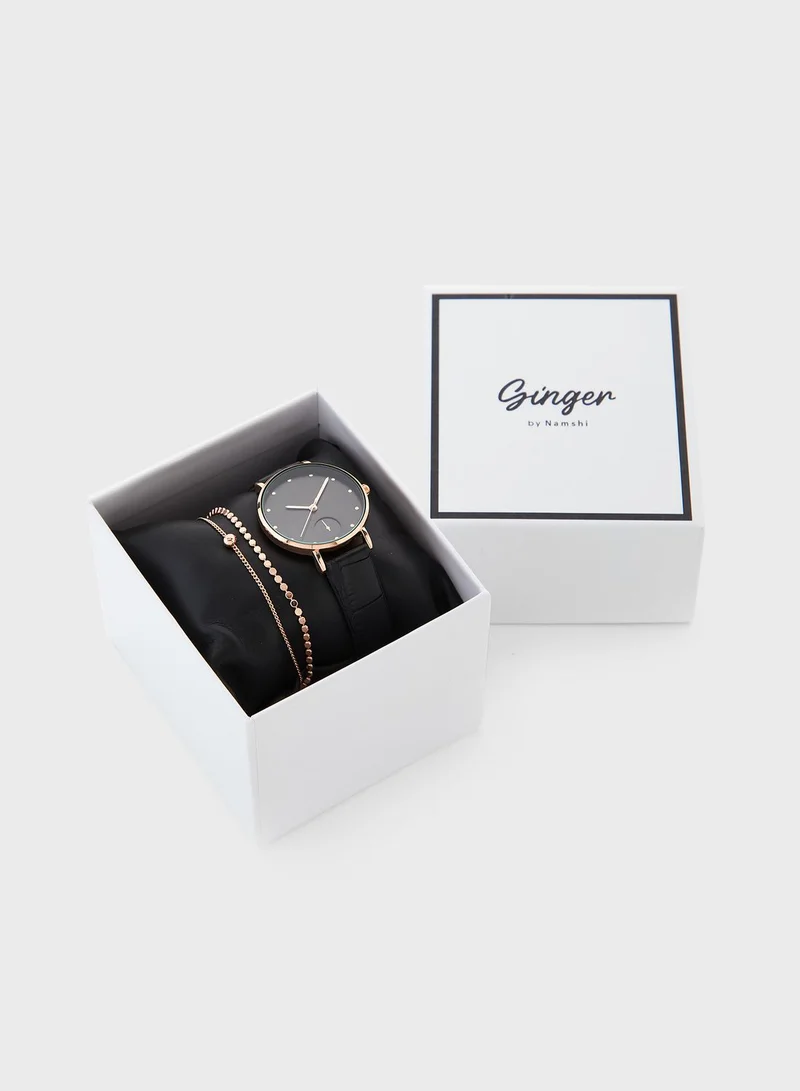Ginger Watch and Bracelet Gift Set