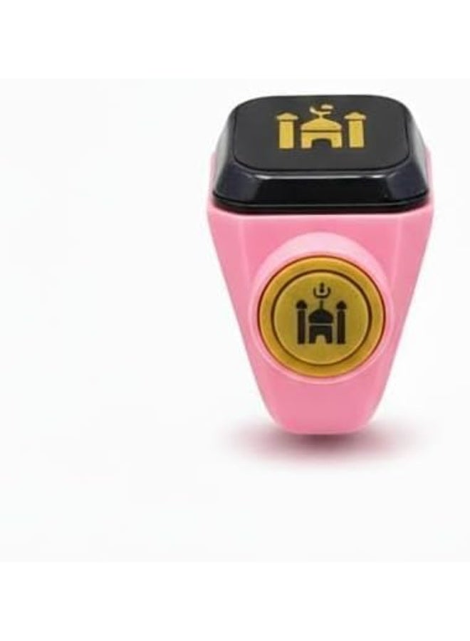 سبيس شوب خاتم التسبيح الذكي رفيقك العصري للذكر والصلاة ابقَ على اتصال بروتينك الروحاني مع خاتم التسبيح الذكي اللون وردي - Image 1