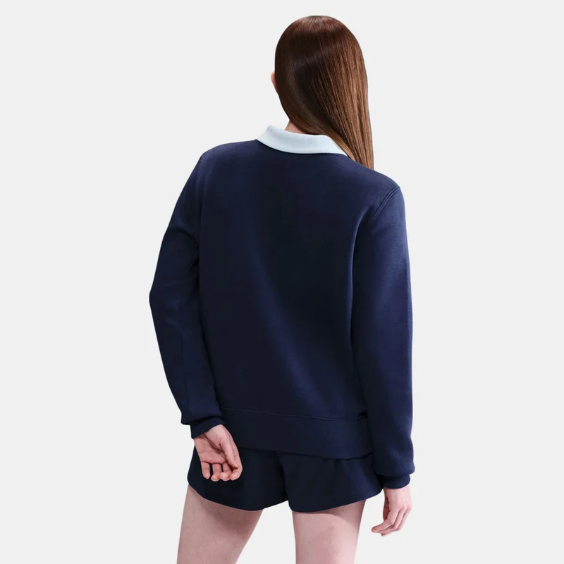 Nike Blue Women's Sportswear Phoenix Fleece Sweatshirt for Women | Best Price UAE