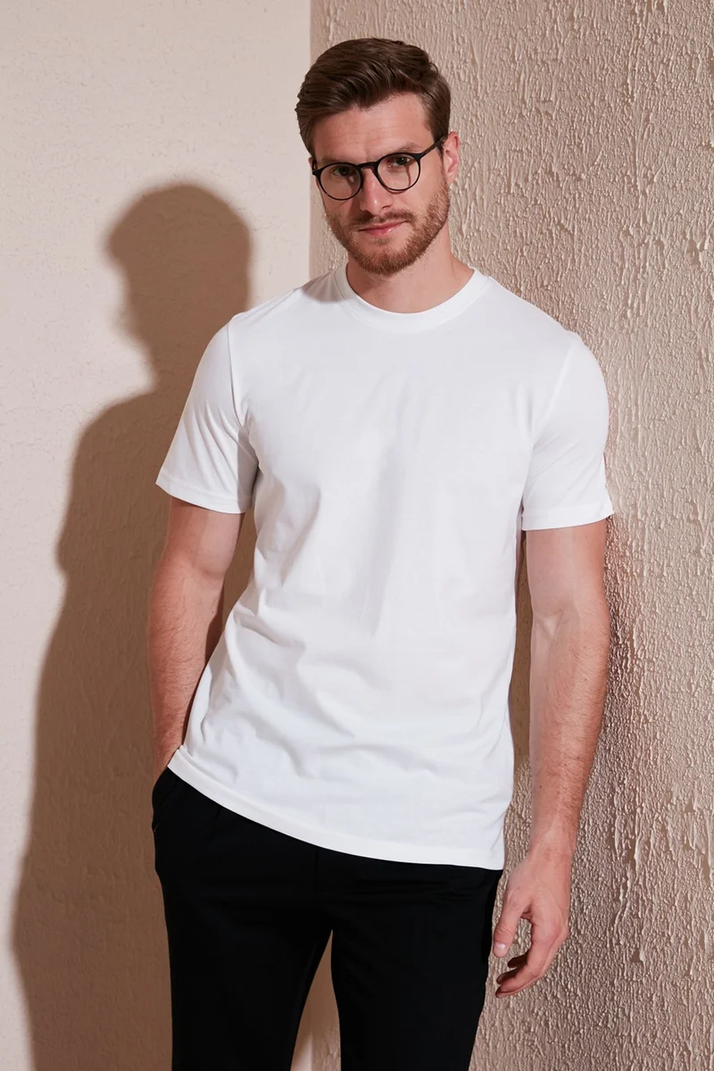 Buratti Cotton Regular Fit 2-Piece Basic T Shirt Men's T Shirt 59020202