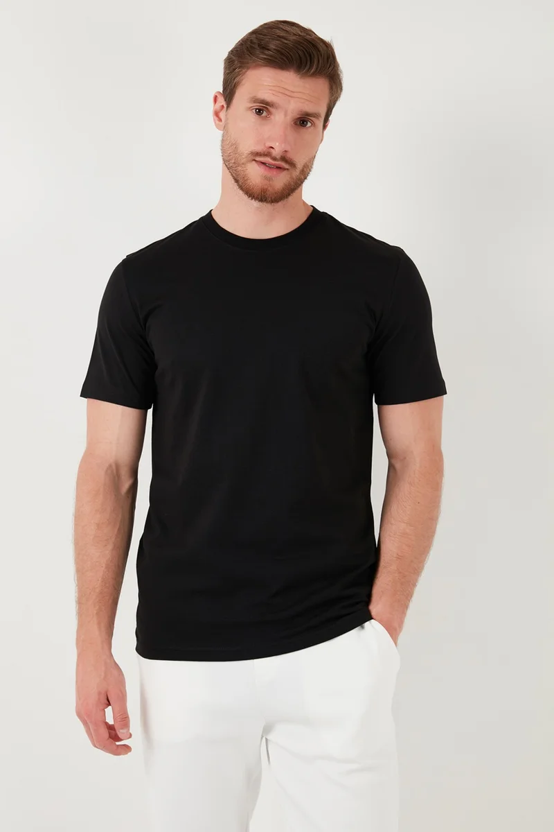Buratti Cotton Regular Fit 2-Piece Basic T Shirt Men's T Shirt 59020202