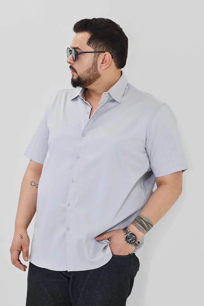 SNITCH قميص مقاس كبير بقصة عادية مطاطي