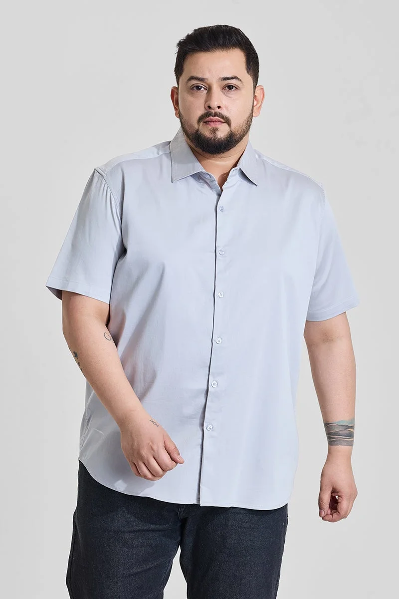 SNITCH Regular Fit Stretch Plus Size Shirt