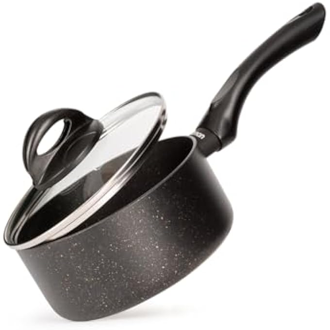 فيسمان قدر مع غطاء زجاجي، 15 لتر، قدر مطلي بالألومنيوم غير لاصق، 16×8 سم، سلسلة فورد، مقبض باكليت ستاي كول، قدر متعدد الأغراض مع قاعدة حثية، خالٍ من حمض بيرفلورو الأوكتانويك - Image 1