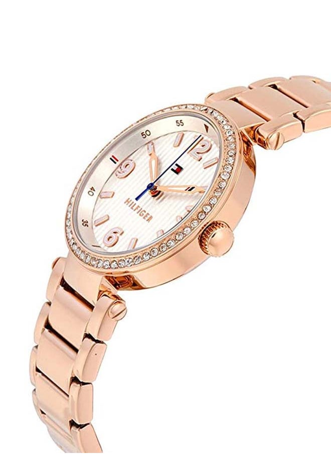 TOMMY HILFIGER ROUND ANALOG WOMEN'S SILVER & WHITE CASE WATCH - 1781590 - pzsku/Z26076CAC2ABF1633E6BFZ/45/_/1733233777/522c924a-8af3-4d3c-9126-35e83b65552f