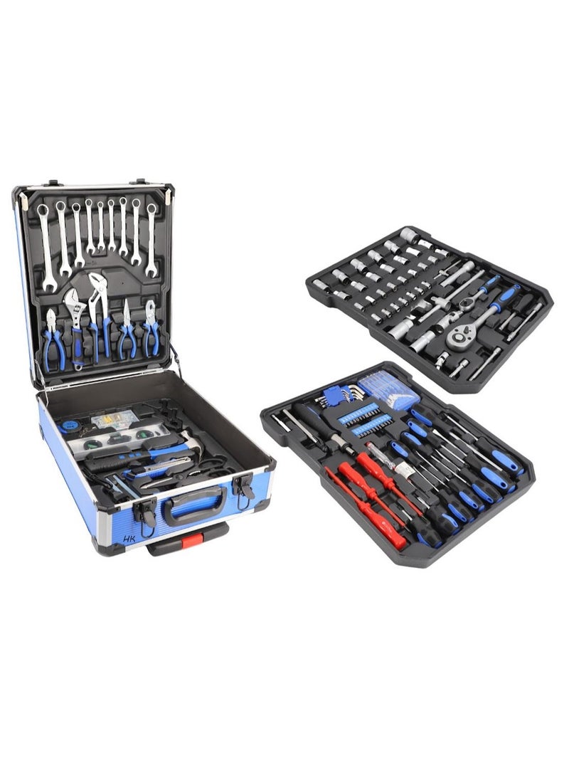BOSS LIFE STYLE 187 Piece Premium Professional Grade Tool Set with Tool Trolley Essential Kit for Car, House, and Electronics Repairs, High Quality Chrome Vanadium Steel  - Image 1