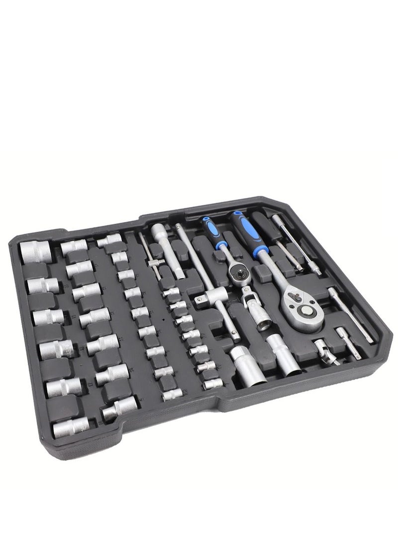 BOSS LIFE STYLE 187 Piece Premium Professional Grade Tool Set with Tool Trolley Essential Kit for Car, House, and Electronics Repairs, High Quality Chrome Vanadium Steel  - Image 3