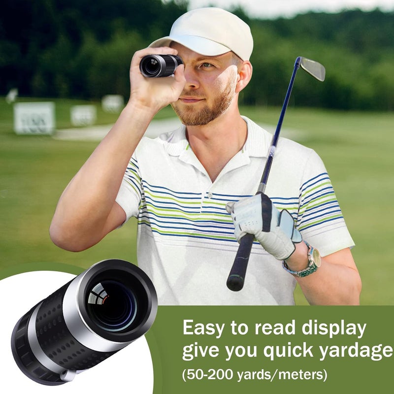 Jiskan Golf Accessories Set with Hi-End Leather Case, Golf Balls, Rangefinder, Tees, Brush, Divot Knife, Scorer, and Ball Clamp - Image 3