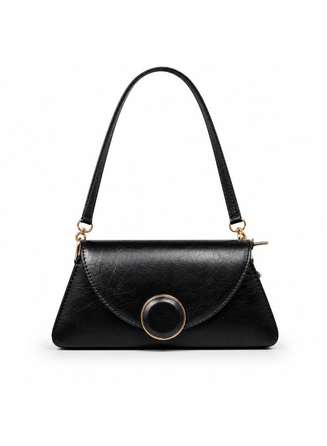 A small women's handbag with a luxurious geometric design – elegant and modern for everyday looks and evening events. - Image 3