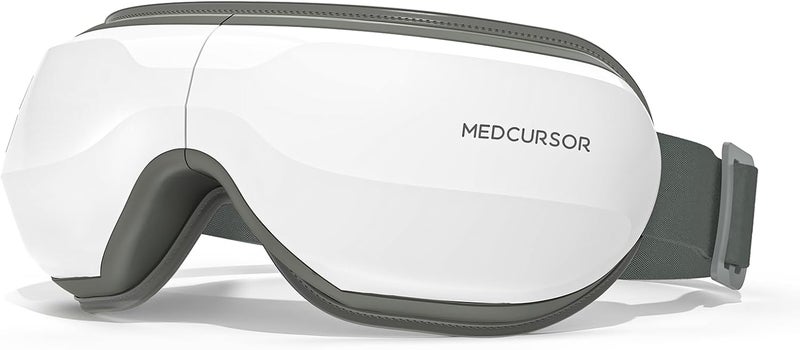 Medcursor Eye Massager with Heat, Heated Eye Mask with Bluetooth Music, for Relax Eyes, Relieve Eyestrain & Dry Eyes, Portable Gift for Friend, Mom and Dad - Image 1