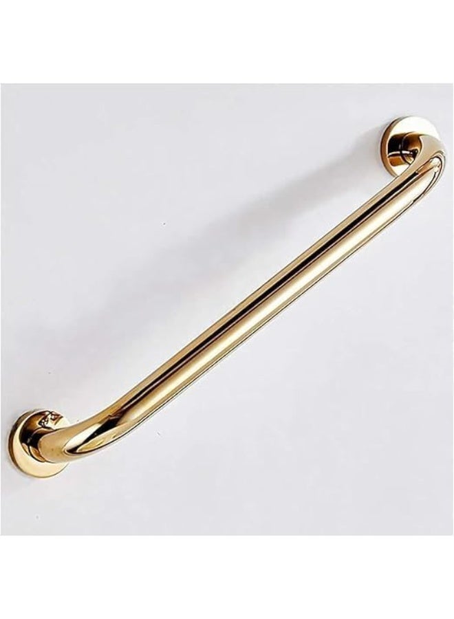 Grab Bars Bathroom Handles Golden Handrail for Bathtub, Non Slip Grip for Shower/Toilet, Pregnant 24 inch by 1.25 inch - Image 1