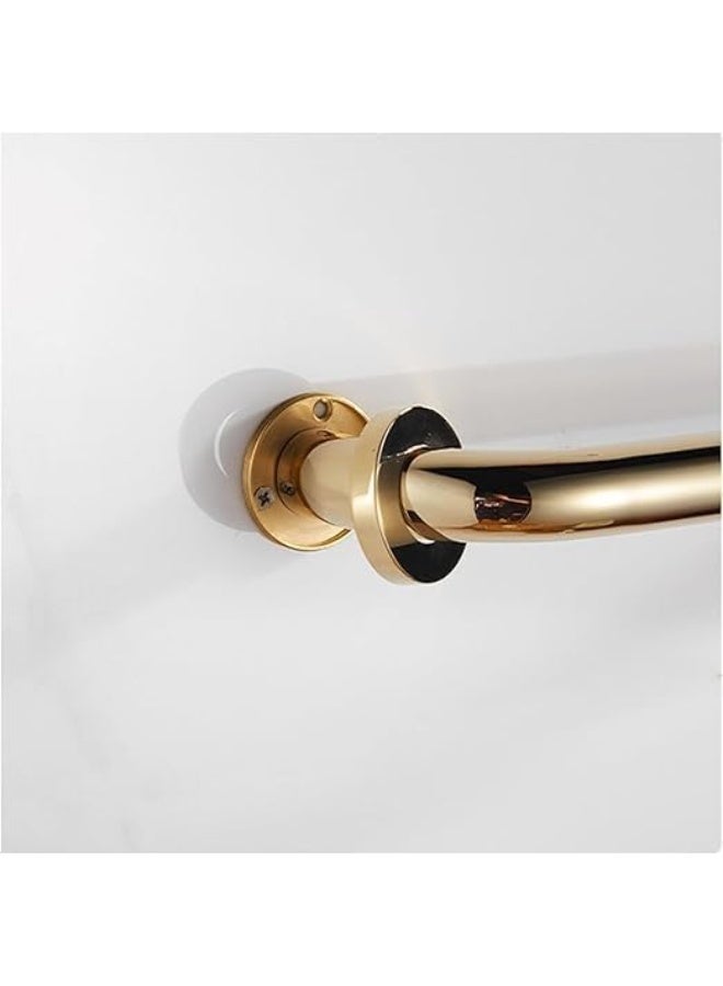 Grab Bars Bathroom Handles Golden Handrail for Bathtub, Non Slip Grip for Shower/Toilet, Pregnant 24 inch by 1.25 inch - Image 3